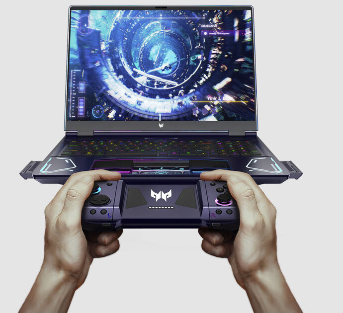 И ноутбук, и игровая приставка: представлен Acer Project DualPlay