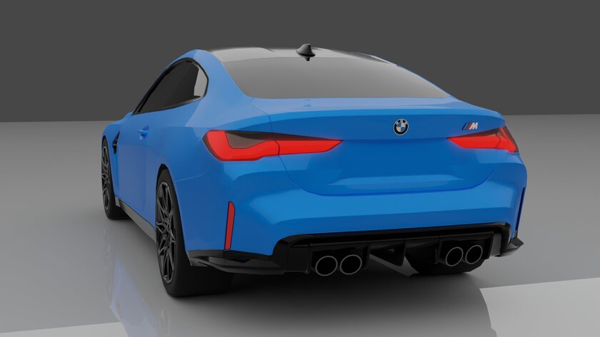 Геймер создал модель BMW M4 для Roblox: внимание к деталям заслуживает похвалы