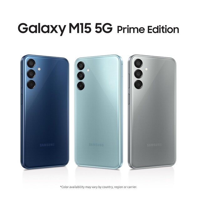 Бюджетный смартфон с гигантской батареей: Samsung представила Galaxy M15 5G Prime Edition