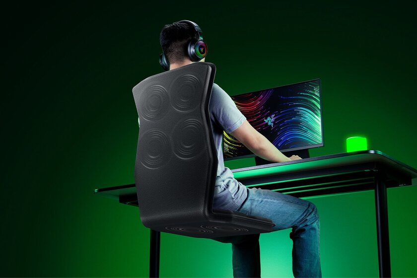Razer представила тактильную накладку на геймерское кресло: поможет погрузиться в виртуальные миры