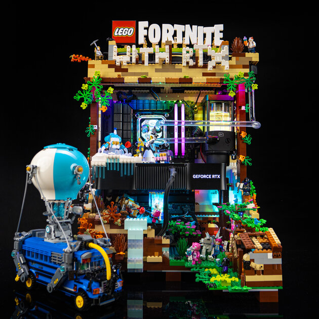 LEGO-ПК в стиле Fortnite