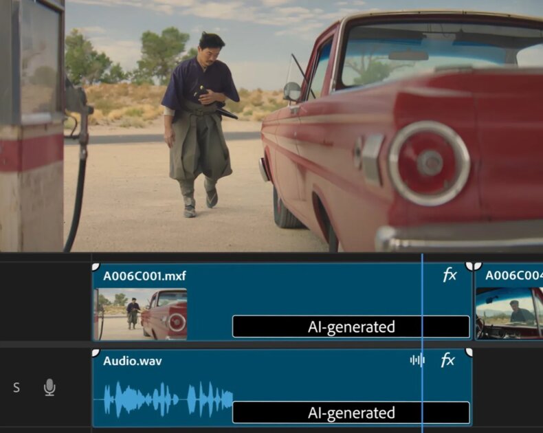Генеративная ИИ-модель от Adobe уже доступна в Premiere Pro. Можно создавать видео из фото и описания