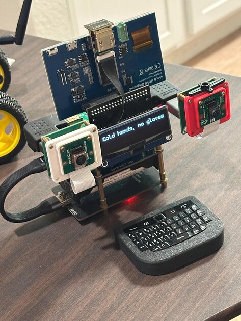 Энтузиаст показал специфический билд на Raspberry Pi 4 с двумя дисплеями