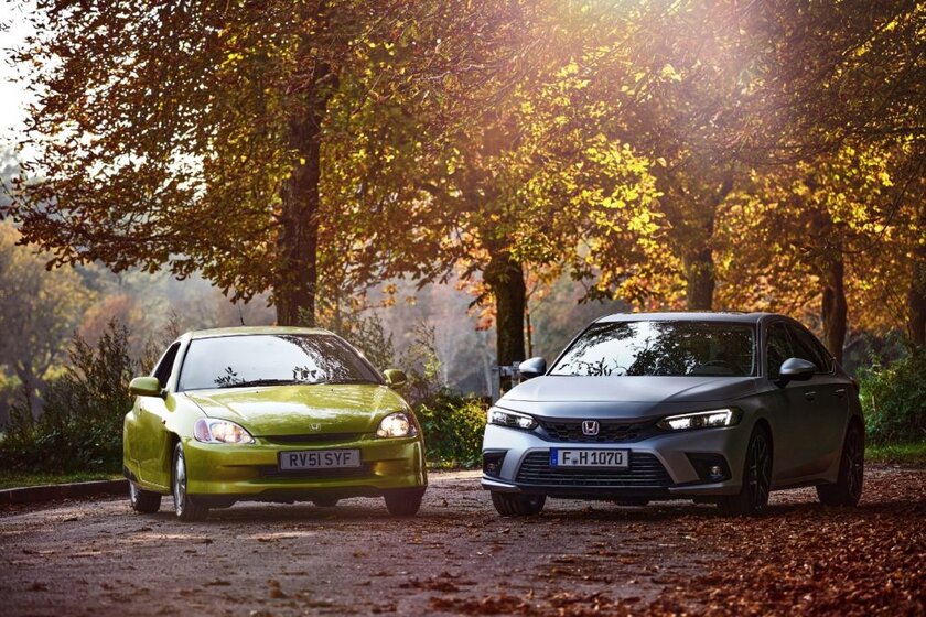 Honda представила уникальную модель Civic e:HEV в честь 25-летия своих гибридных моторов