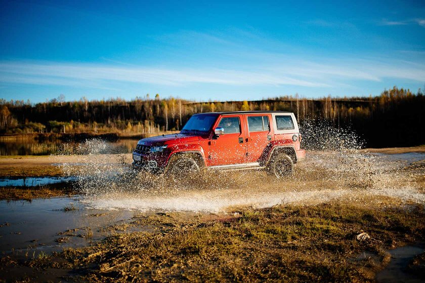 Настоящий джип! Обзор BAIC BJ40 — В путь. 1