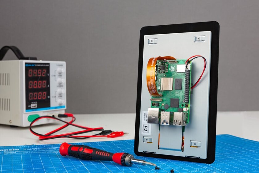 Raspberry Pi выпустила новый дисплей для одноплатника, он тоньше и разрешение больше