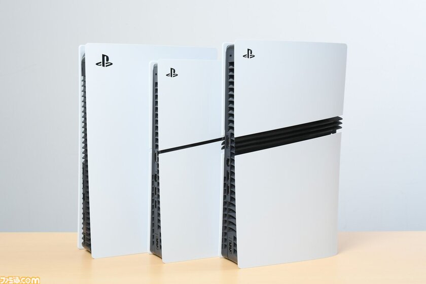 Сравнение консоли PlayStation 5 Pro с PS5 и PS5 Slim