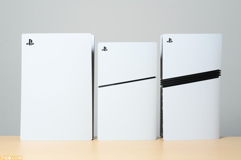Сравнение консоли PlayStation 5 Pro с PS5 и PS5 Slim