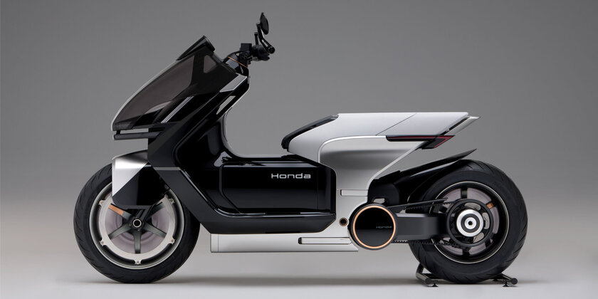 Honda показала концепт электромотоциклов EV Fun и EV Urban с несъёмными батареями