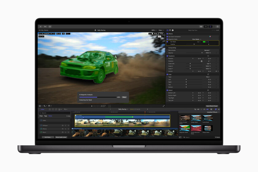 Apple представила Final Cut Pro 11 с ИИ: автоматически улучшает видео и пишет субтитры