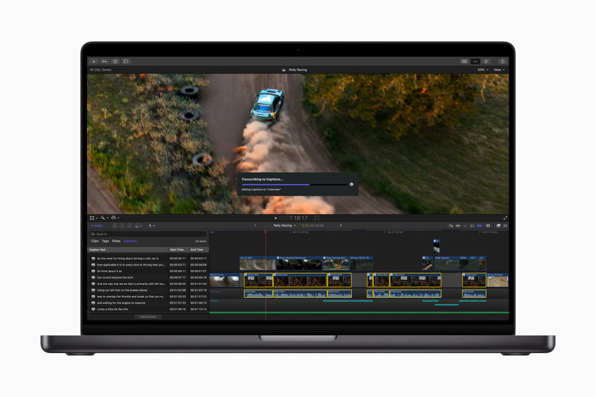 Apple представила Final Cut Pro 11 с ИИ: автоматически улучшает видео и пишет субтитры