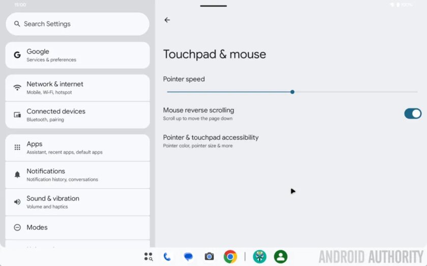 В Android 15 появятся новые крутые настройки для клавиатуры и мыши