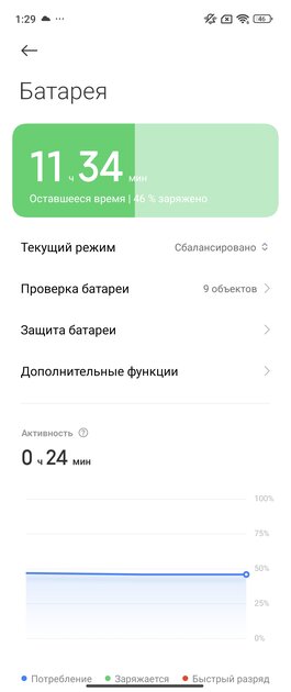 Складной смартфон Xiaomi — плюсы и минусы в реальном использовании. Обзор MIX Flip — Автономность и зарядка. 6