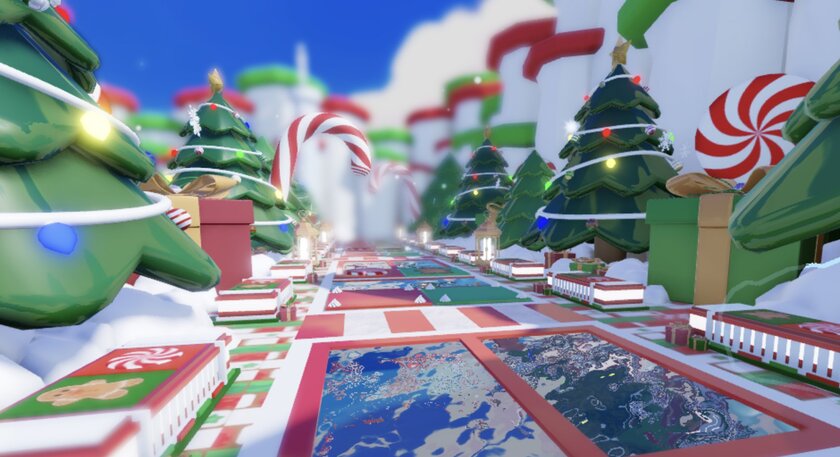 В Roblox полным ходом идёт подготовка к зимним праздникам
