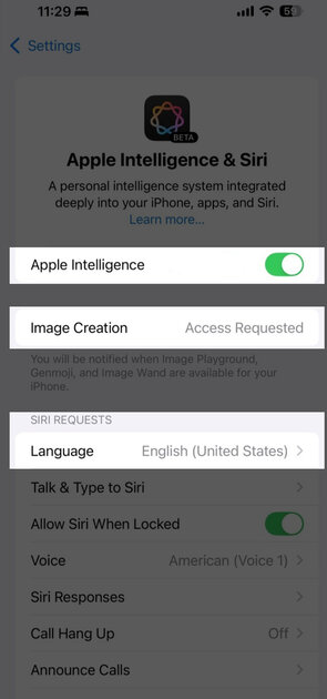 Наконец заработало! Как включить нейросетевые функции Apple Intelligence (c ChatGPT) в России на iPhone — Как включить Apple Intelligence в России. 5