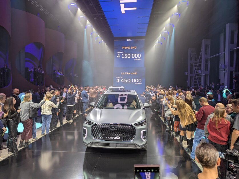 В Россию приехал кроссовер Chery Tiggo 9: цены и комплектации