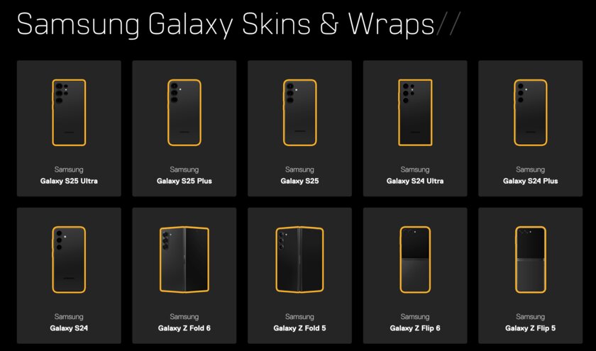 Немного рановато: dbrand начала продавать чехлы на неанонсированный Galaxy S25 Ultra