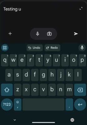 В Gboard для Android появляется кнопка «Отменить» — её засунули в странное место