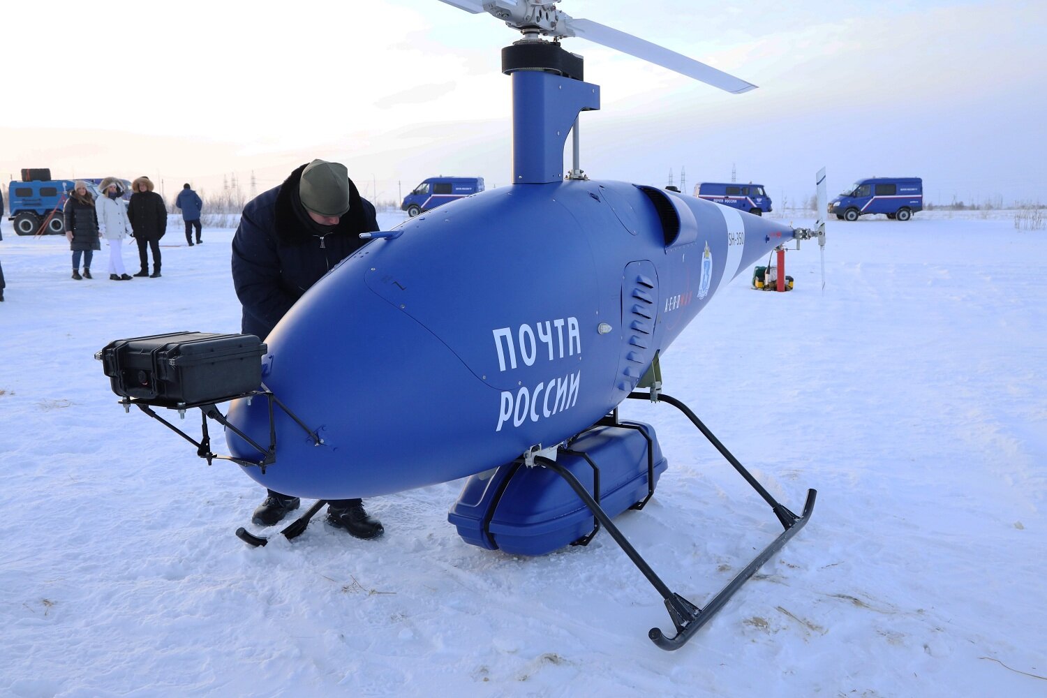 Пока это дорого: «Почта России» продолжит эксперимент по доставке грузов дронами