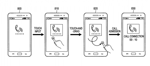 Новая технология разблокировки экрана от Samsung