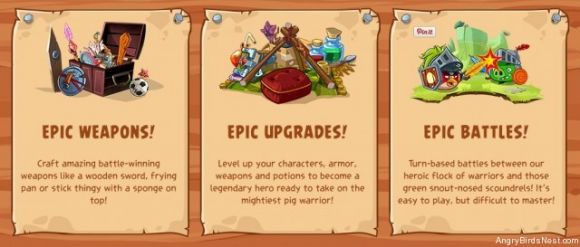 Angry Birds Epic - новая часть популярной серии игр от Rovio