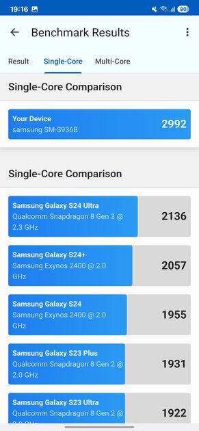 Узнаваемый дизайн, море Galaxy AI и топовый дисплей: обзор Samsung Galaxy S25+ — Производительность и тесты. 2