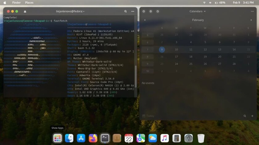 Фанат Linux превратил Fedora в macOS: получилось даже лучше, чем у Apple