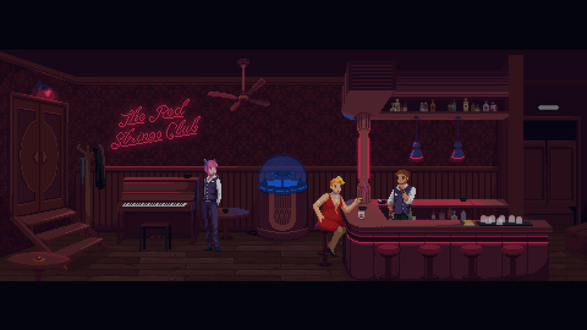 Лучшие игры про киберпанк на ПК: от шутеров до RPG, нуара и неновых вывесок — The Red Strings Club. 3