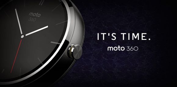 Moto 360 — умные часы под управлением операционной системы Android Wear