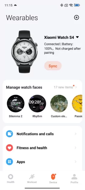 Обзор Xiaomi Watch S4: хорошие часы для тех, кто не намерен переплачивать за лишнее — Программное обеспечение и возможности. 2