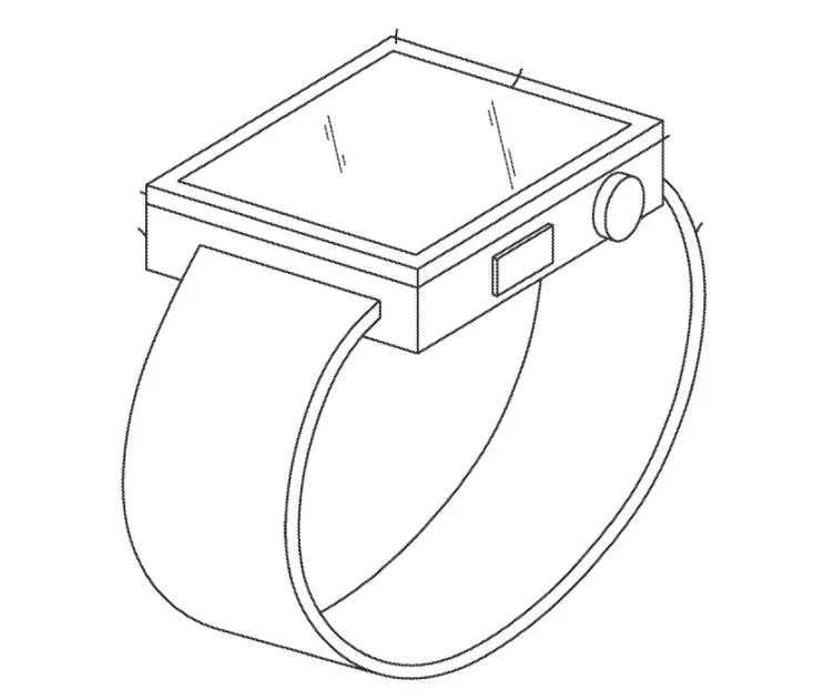 Apple подала патент на складные часы: с двумя подвижными экранами и двумя камерами