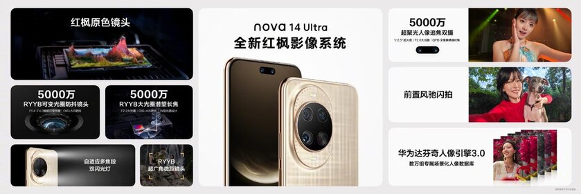 Huawei удивила дизайном: представлены смартфоны Nova 14