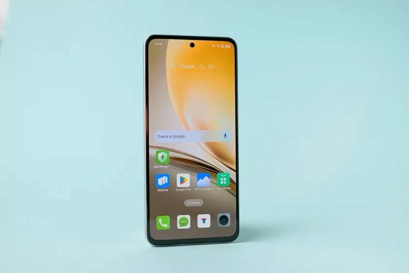 Ещё в школе я мечтал о таком телефоне! Обзор realme 14 5G — присмотритесь ко «вспышке» и начинке — Дисплей. 1
