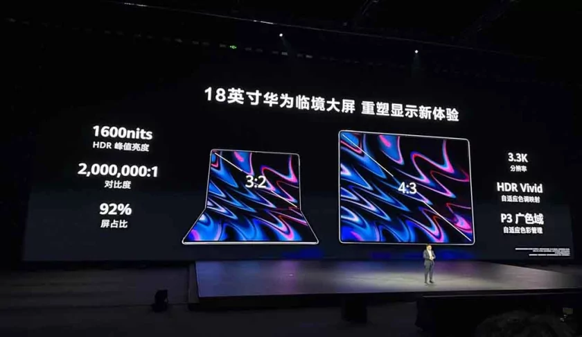 Ноутбук без клавиатуры, но с гибким экраном: Huawei представила MateBook Fold Ultimate Design