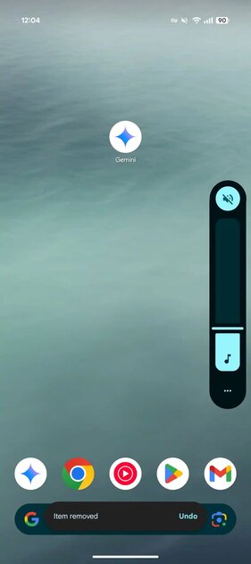 Обзор Android 16 в картинках: вот что Google уже изменила в системе — Преображённые ползунок громкости и меню звуков. 1