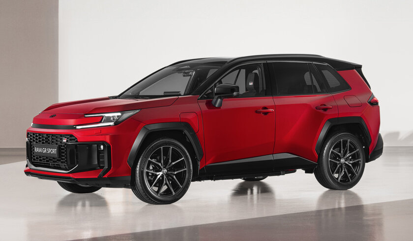 Гибрид с обновлённым интерьером: представлен кроссовер Toyota RAV4 шестого поколения