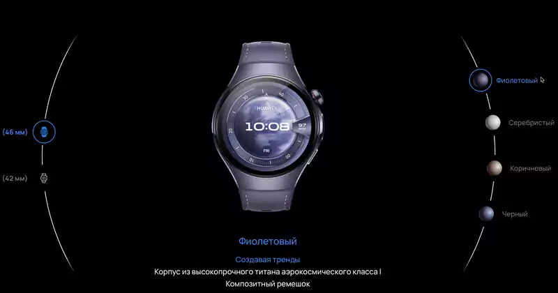 К этому шли 10 лет: обзор умных часов HUAWEI WATCH 5 — медицинская лаборатория на руке — Внешний вид. 2