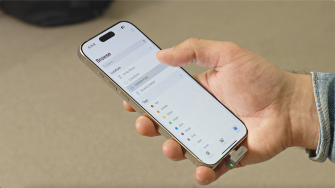 Представлен Twopan Nano SSD: крохотный накопитель со сканером отпечатков пальцев