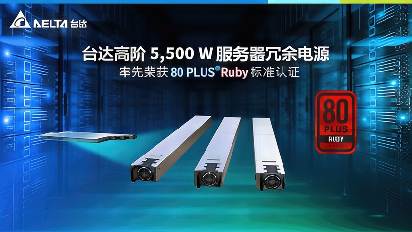 Новый стандарт блоков питания 80 PLUS Ruby повышает КПД до 96,5%