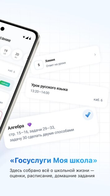 В России появилось приложение «Госуслуги Моя школа»: для школьников и родителей