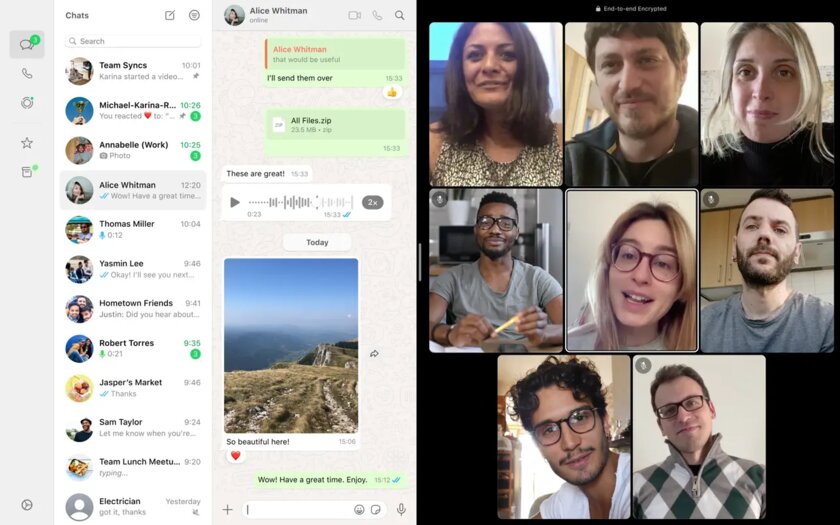 15 лет ожидания: WhatsApp наконец доступен на iPad с поддержкой звонков и Split View