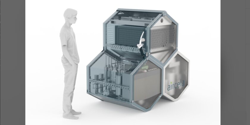 Такой аппарат захочет каждый: установка Aircela добывает бензин из воздуха