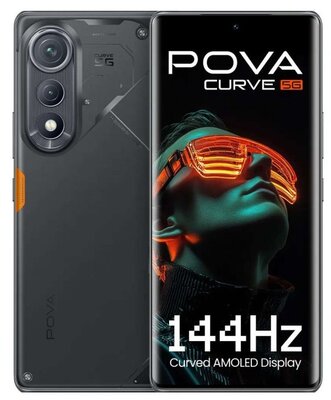 Представлен Tecno Pova Curve 5G — когда изогнутый и тонкий корпус снова в моде