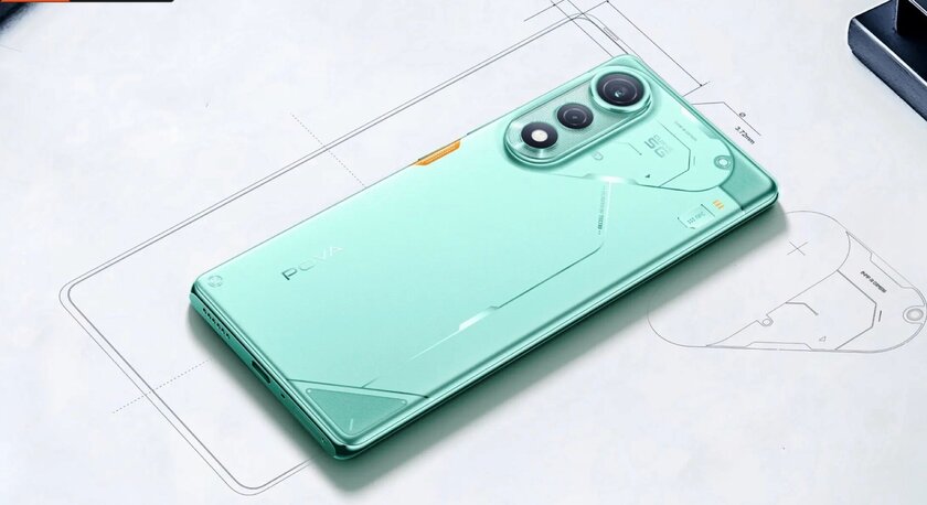 Представлен Tecno Pova Curve 5G — когда изогнутый и тонкий корпус снова в моде