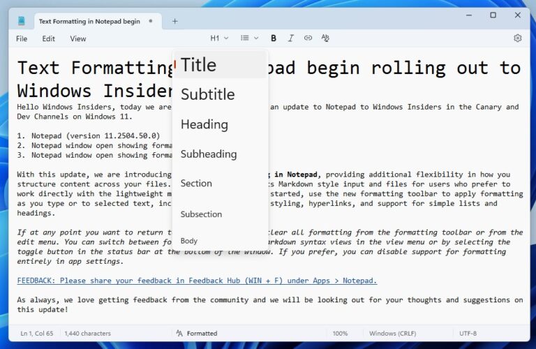 Часть пользователей недовольна новым «Блокнотом» в Windows 11: они хотят простоты