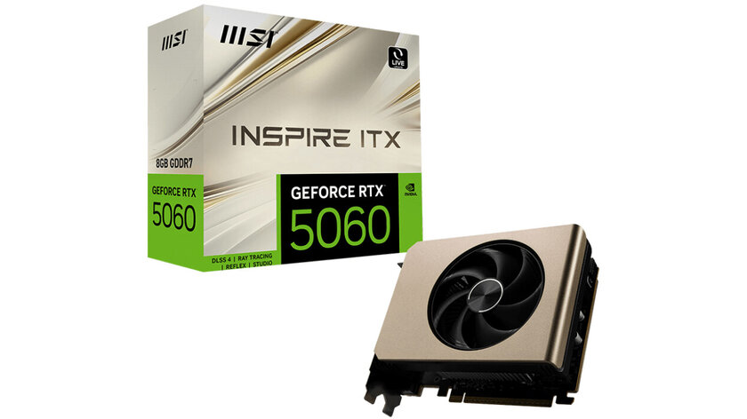 Малыш от MSI: представлена видеокарта GeForce RTX 5060 с памятью GDDR7