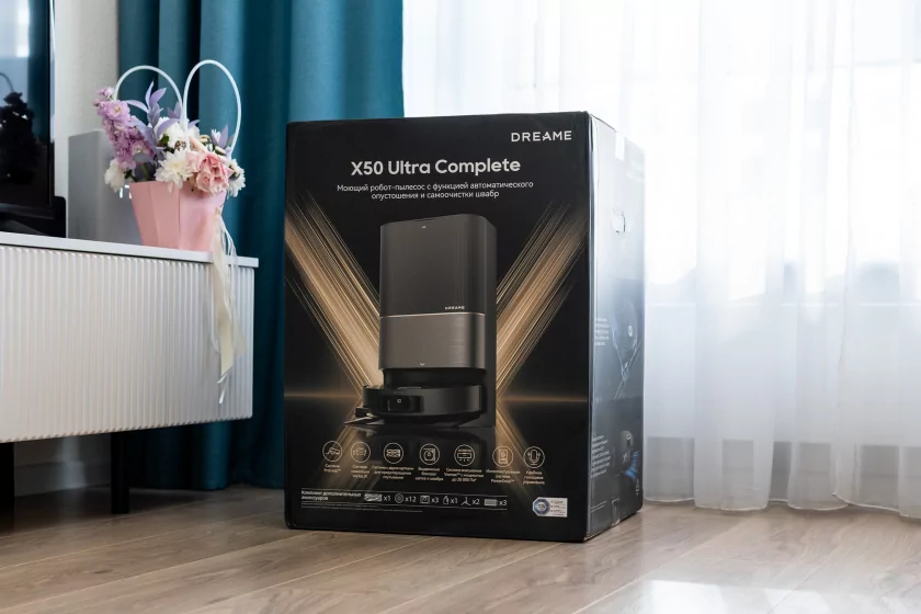 Флагманский робот-пылесос, преодолевающий пороги: обзор мощного Dreame X50 Ultra Complete