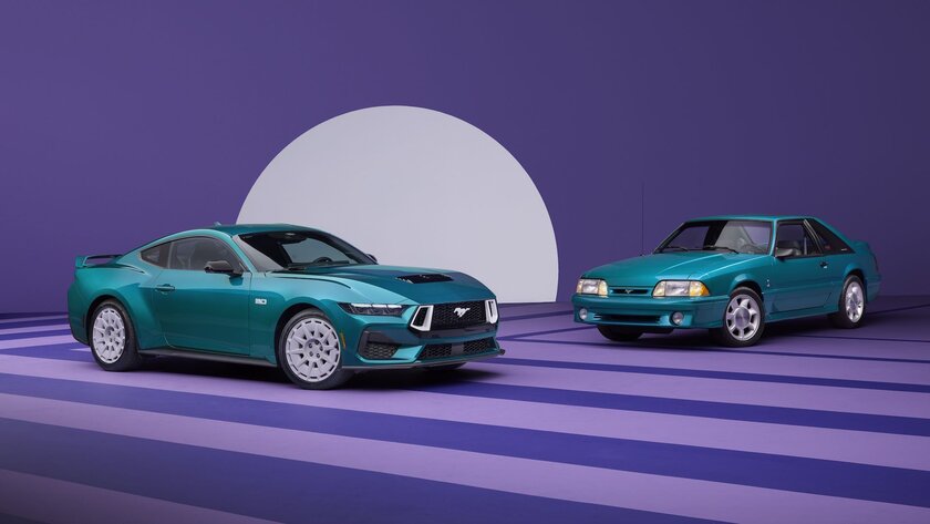 Ford выпустил спецверсию Mustang FX с элементами дизайна из 80-х