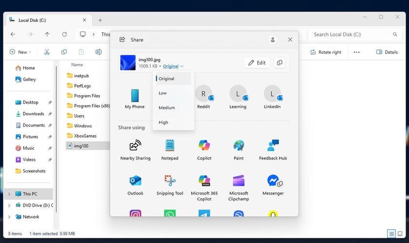 В Windows 11 появилась весьма полезная функция для работы с изображениями