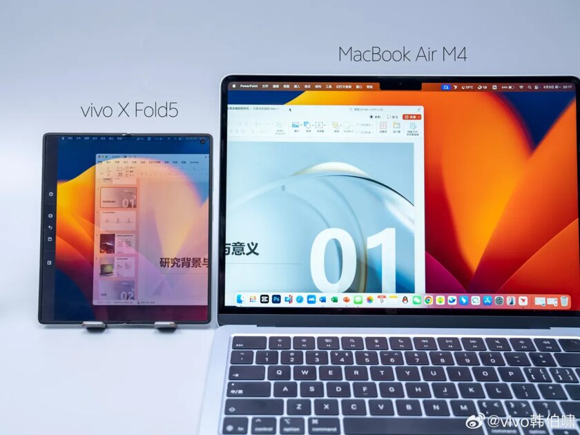 Неужели это реально? Vivo X Fold5 обещает поддержку Apple Watch и iCloud
